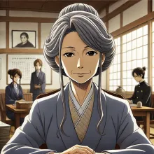 'Kouchou-sensei,' the principal and boss of the school
