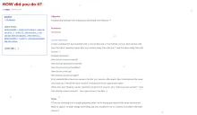 An example lesson before format editing and adding an image.