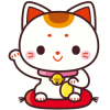 Japan Maneki-neko coin welcoming cat